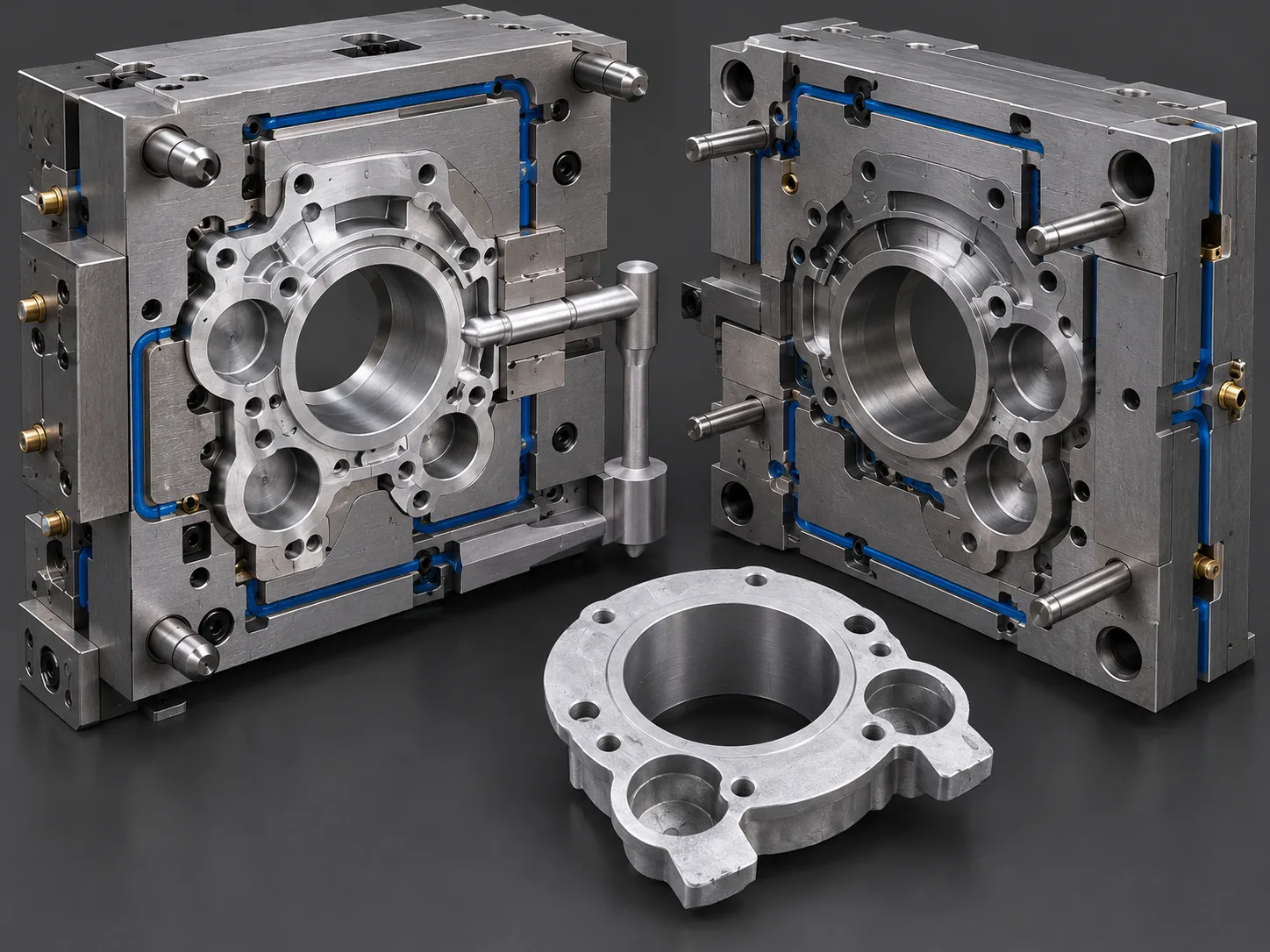 High-pressure aluminum die casting tooling